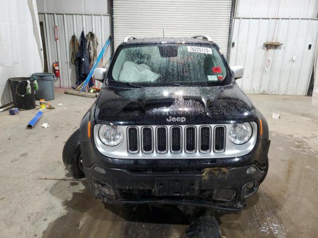 ZACCJBDT9GPC71833 - 2016 JEEP RENEGADE LIMITED BLACK photo 5