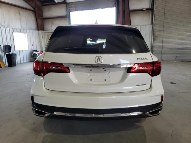 5J8YD4H39KL023941 - 2019 ACURA MDX WHITE photo 6