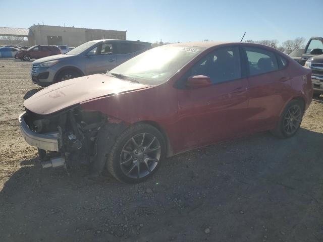 1C3CDFBH7DD167854 - 2013 DODGE DART SXT RED photo 1