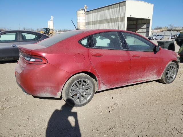 1C3CDFBH7DD167854 - 2013 DODGE DART SXT RED photo 3