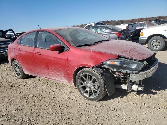 1C3CDFBH7DD167854 - 2013 DODGE DART SXT RED photo 4