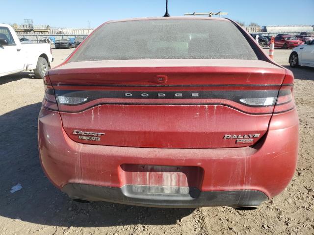 1C3CDFBH7DD167854 - 2013 DODGE DART SXT RED photo 6