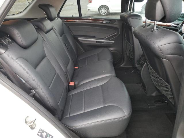 4JGBB8GB6AA542624 - 2010 MERCEDES-BENZ ML 350 4MATIC WHITE photo 11