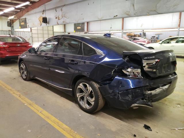 1HGCV1F55KA108877 - 2019 HONDA ACCORD EXL BLUE photo 2