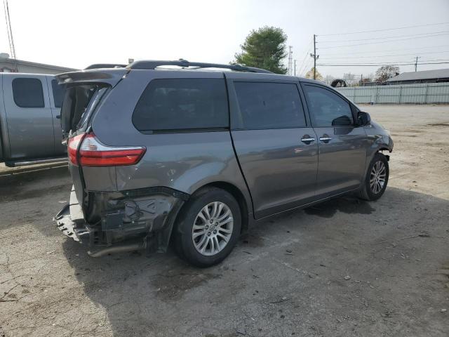 5TDYK3DC8FS570319 - 2015 TOYOTA SIENNA XLE GRAY photo 3