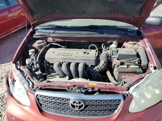 1NXBR32E96Z568396 - 2006 TOYOTA COROLLA CE RED photo 11