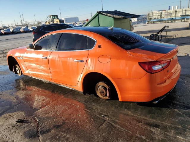 ZAM56RRA0F1134204 - 2015 MASERATI QUATTROPOR S ORANGE photo 2