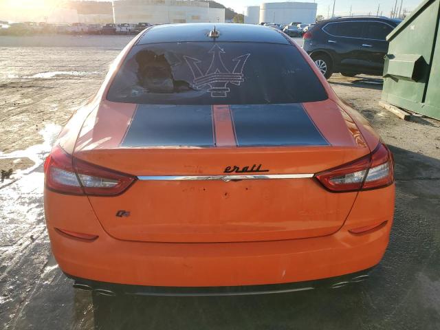 ZAM56RRA0F1134204 - 2015 MASERATI QUATTROPOR S ORANGE photo 6