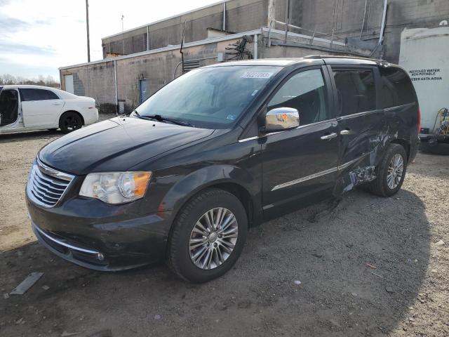 2C4RC1CG7DR751475 - 2013 CHRYSLER TOWN & COU TOURING L BLACK photo 1