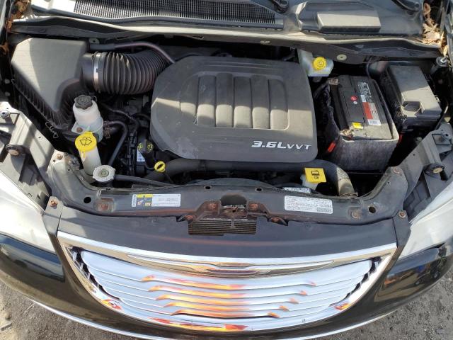 2C4RC1CG7DR751475 - 2013 CHRYSLER TOWN & COU TOURING L BLACK photo 12