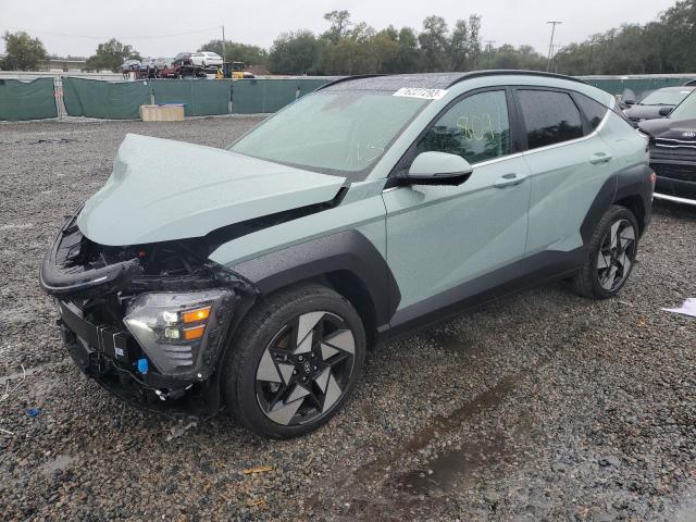 KM8HE3A31RU038305 - 2024 HYUNDAI KONA LIMITED GREEN photo 1