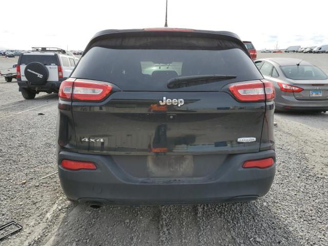 1C4PJMCB4FW768666 - 2015 JEEP CHEROKEE LATITUDE BLACK photo 6