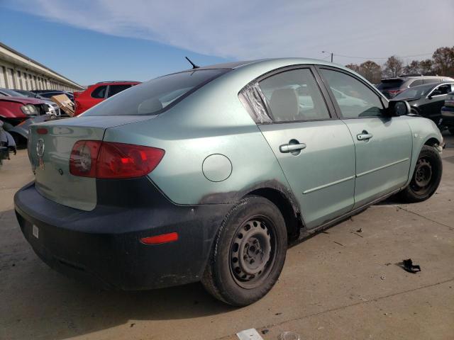 JM1BK12F541115476 - 2004 MAZDA 3 I GREEN photo 3