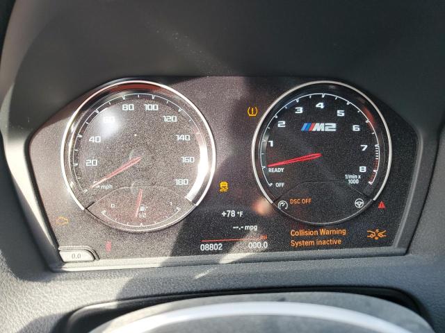 WBS2U7C55K7D25357 - 2019 BMW M2 COMPETITION ORANGE photo 8