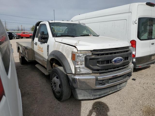 1FDUF4GT8MED59043 - 2021 FORD F450 SUPER DUTY WHITE photo 4