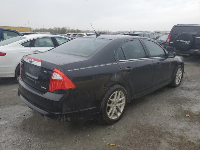 3FAHP0JG9BR257774 - 2011 FORD FUSION SEL BLACK photo 3