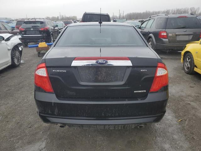 3FAHP0JG9BR257774 - 2011 FORD FUSION SEL BLACK photo 6