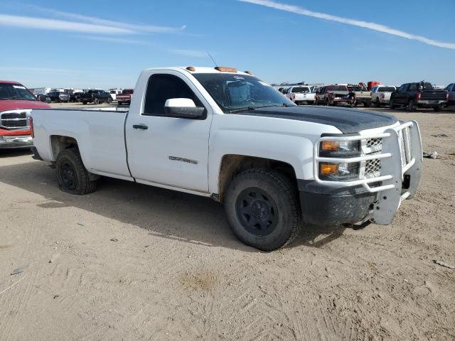 1GCNKPEC6EZ347203 - 2014 CHEVROLET SILVERADO K1500 WHITE photo 4