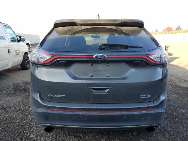 2FMPK4J91HBB01521 - 2017 FORD EDGE SEL GRAY photo 6