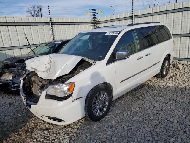 2C4RC1CGXGR138089 - 2016 CHRYSLER TOWN & COU TOURING L WHITE photo 1