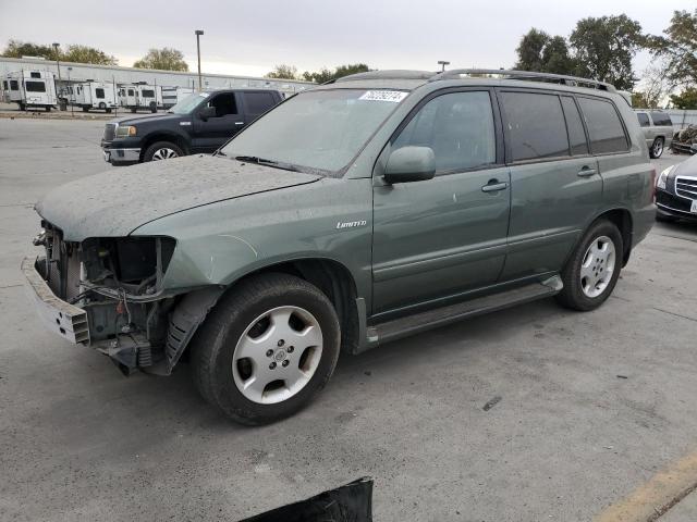 JTEDP21A560106836 - 2006 TOYOTA HIGHLANDER LIMITED GREEN photo 1