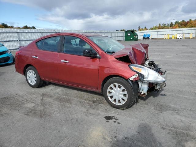 3N1CN7AP5KL849701 - 2019 NISSAN VERSA S RED photo 4