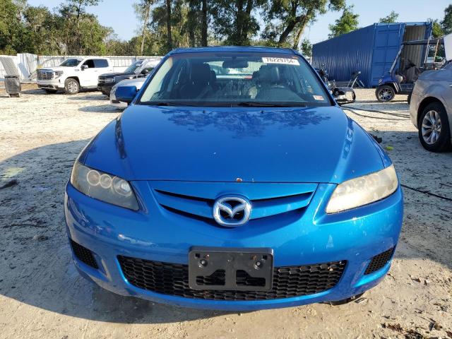 1YVHP84C975M21921 - 2007 MAZDA 6 I BLUE photo 5