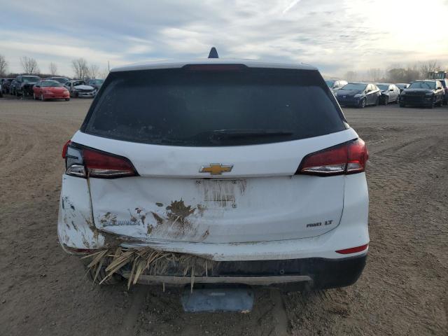 3GNAXUEVXNL143860 - 2022 CHEVROLET EQUINOX LT WHITE photo 6