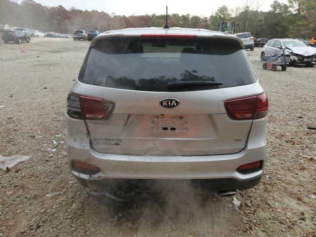 5XYPG4A56KG570108 - 2019 KIA SORENTO LX SILVER photo 6