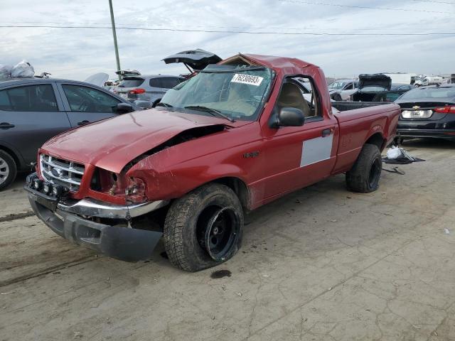 1FTYR10C01TA14697 - 2001 FORD RANGER RED photo 1