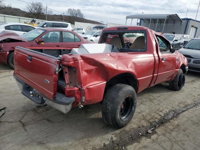 1FTYR10C01TA14697 - 2001 FORD RANGER RED photo 3