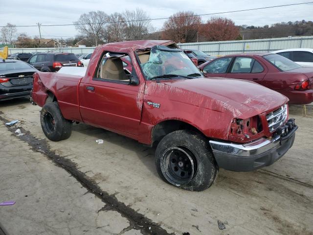 1FTYR10C01TA14697 - 2001 FORD RANGER RED photo 4