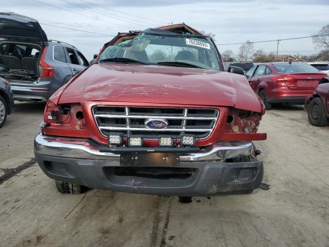 1FTYR10C01TA14697 - 2001 FORD RANGER RED photo 5