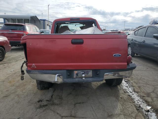 1FTYR10C01TA14697 - 2001 FORD RANGER RED photo 6