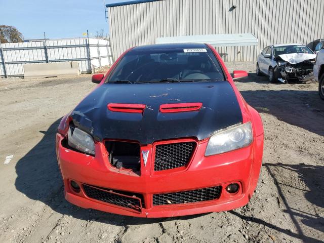 6G2EC57Y38L143337 - 2008 PONTIAC G8 GT RED photo 5