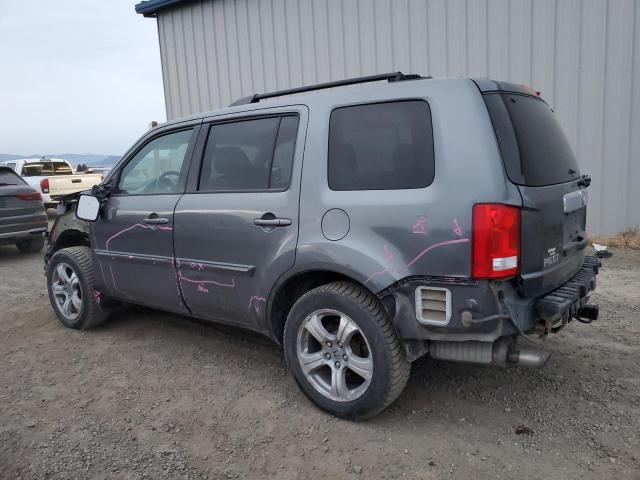 5FNYF4H52CB040580 - 2012 HONDA PILOT EXL GRAY photo 2