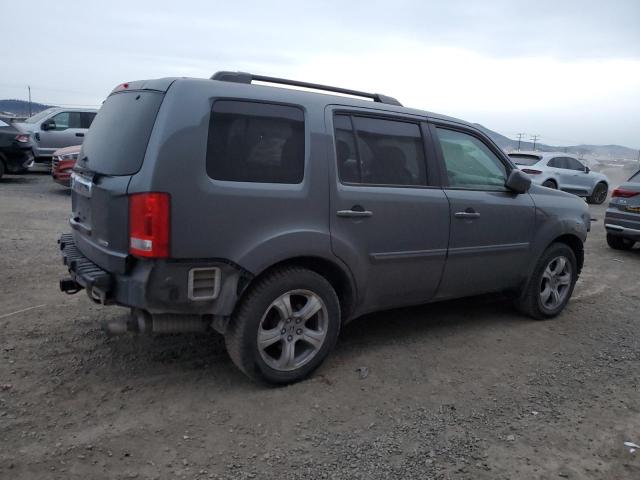 5FNYF4H52CB040580 - 2012 HONDA PILOT EXL GRAY photo 3