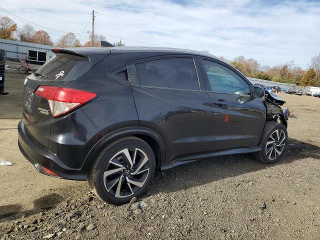 3CZRU6H16KG721234 - 2019 HONDA HR-V SPORT BLACK photo 3