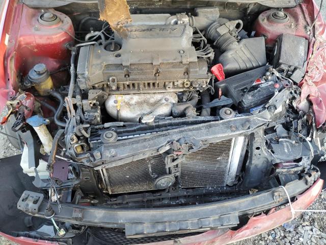 KNAFE121585547610 - 2008 KIA SPECTRA EX BURGUNDY photo 11