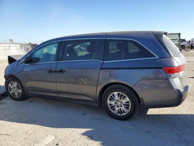 5FNRL5H25GB036330 - 2016 HONDA ODYSSEY LX GRAY photo 2