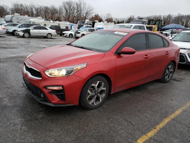 3KPF24AD0KE095067 - 2019 KIA FORTE FE RED photo 1