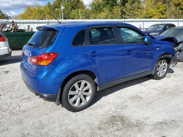 4A4AR3AW7FE056388 - 2015 MITSUBISHI OUTLANDER ES BLUE photo 3