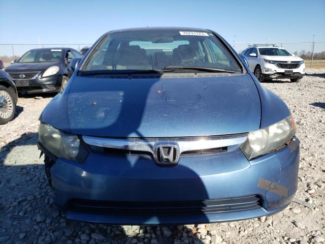 1HGFA16527L043216 - 2007 HONDA CIVIC LX BLUE photo 5