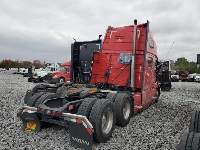 4V4NC9EH0PN606951 - 2023 VOLVO VN VNL RED photo 4