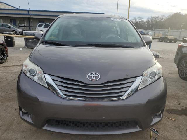 5TDYK3DC1CS276918 - 2012 TOYOTA SIENNA XLE BROWN photo 5