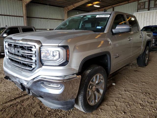 3GTP1NEC9JG396969 - 2018 GMC SIERRA C1500 SLT SILVER photo 1