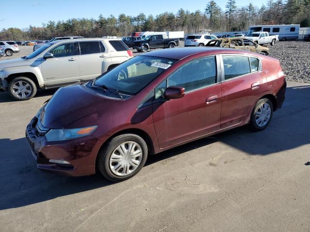 JHMZE2H37BS005804 - 2011 HONDA INSIGHT BURGUNDY photo 1