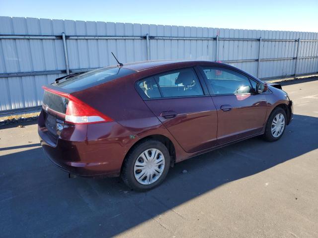 JHMZE2H37BS005804 - 2011 HONDA INSIGHT BURGUNDY photo 3