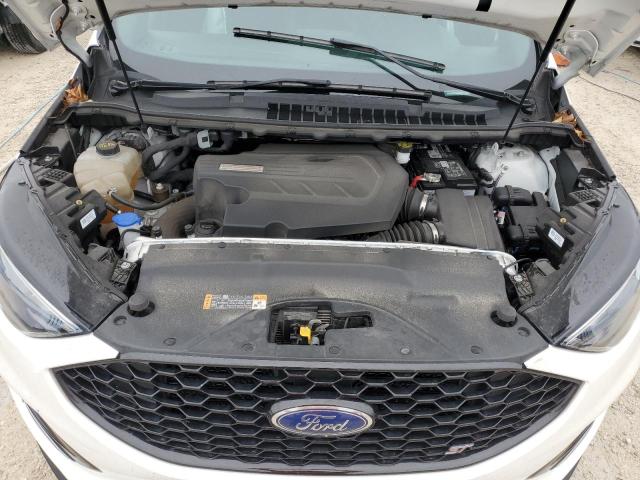 2FMPK4AP7LBB43828 - 2020 FORD EDGE ST WHITE photo 12