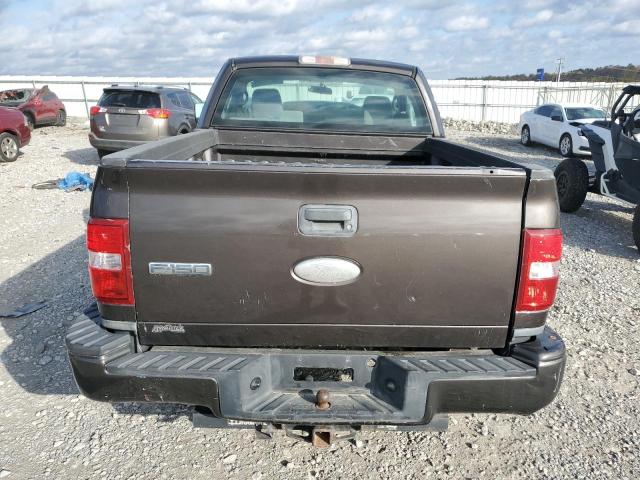 1FTRF02286KC76752 - 2006 FORD F150 GRAY photo 6